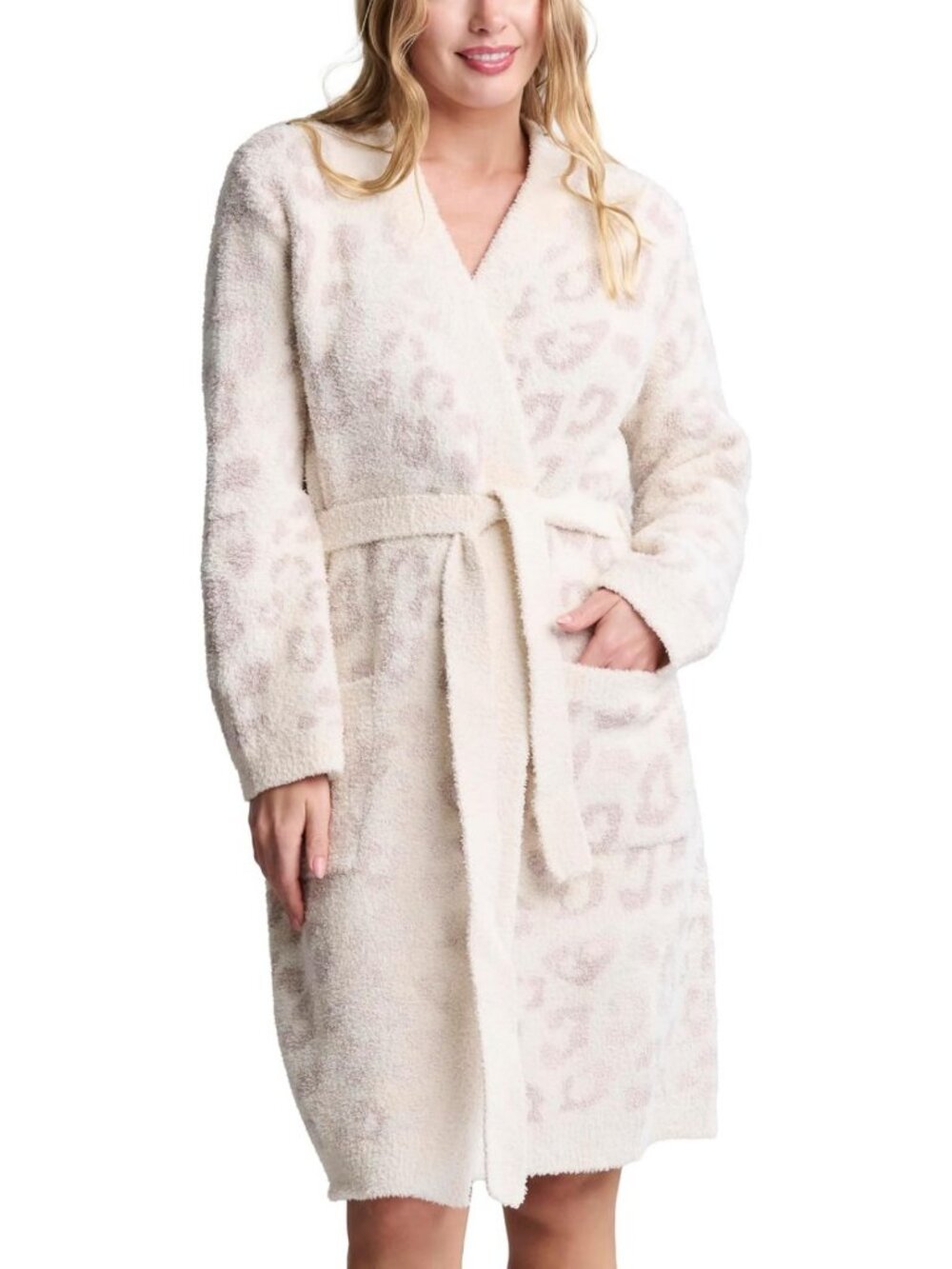 Cozy Chic Women's Soft Fleece Robe | Luxurious Lounge Wear for Comfort & Style